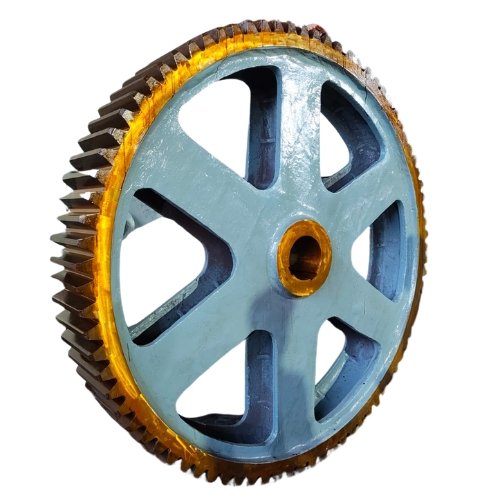 Casted Bull Gear Side View