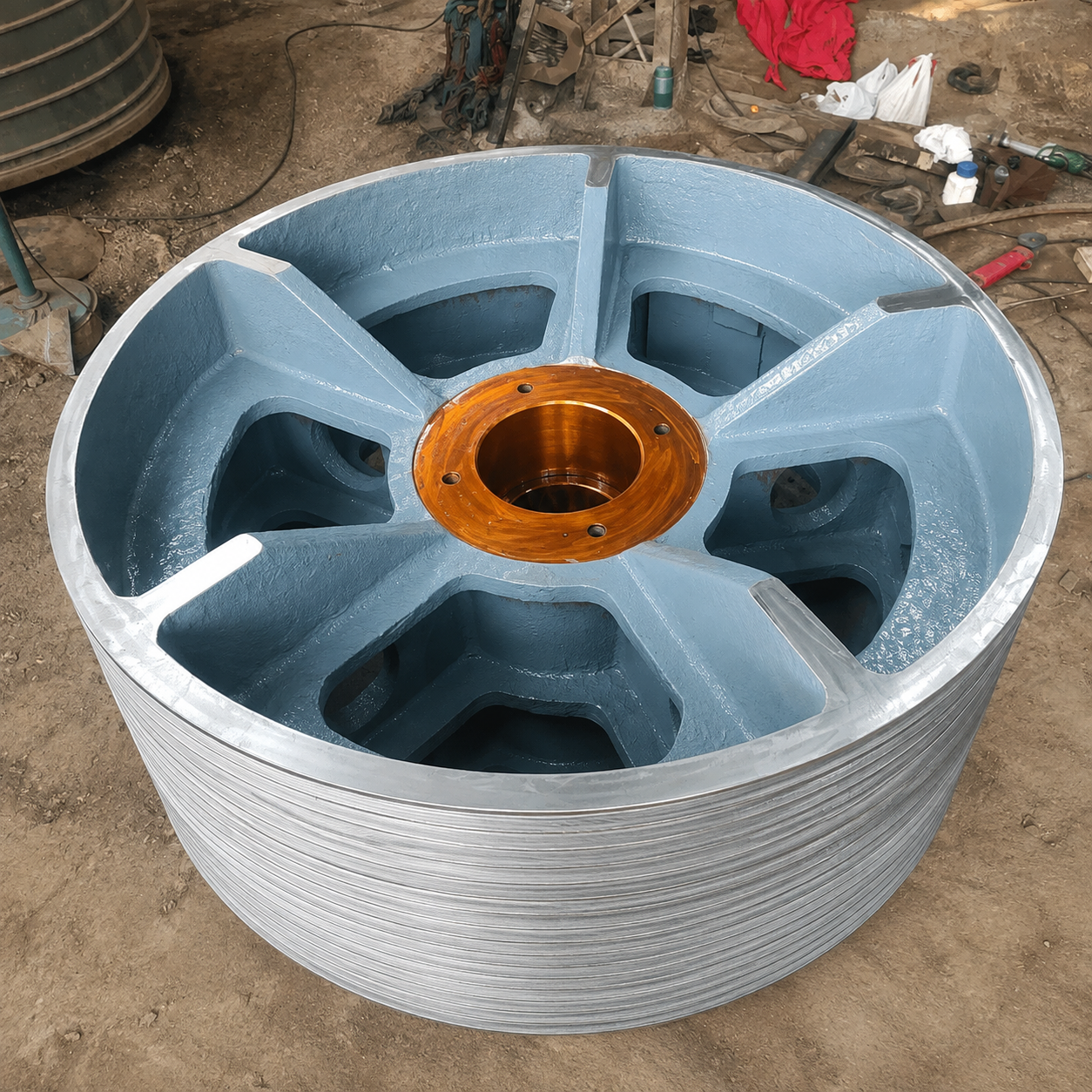 Sugar Mill Pulley Job Work - Shri Shyam Engineers